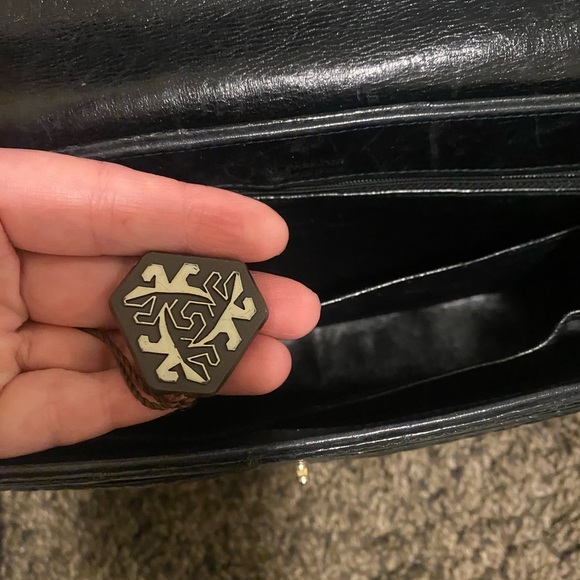 Made in Italy giani parapini. Crocodile leather hand bag - Picture 13 of 15